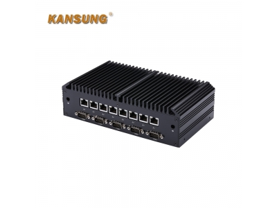K878GEX - The 8th Gen i7 Fanless Mini pc 6 COM 8 LAN Router pc