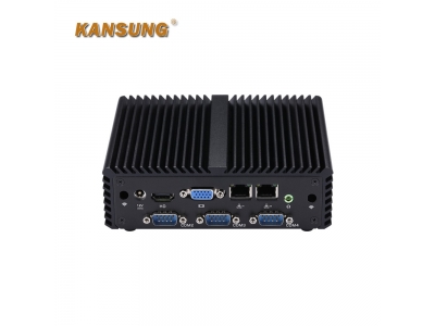 K190P S08 - Quad core J1900 Fanless Mini PC 2 LAN 4 COM ports