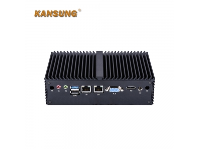 K190SE - Dual Ethernets 8 USB Fanless Mini PC J1900 cpu