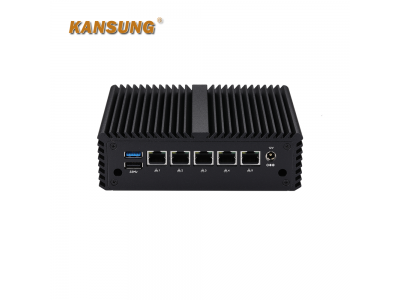 K10821G5 - 5 x 2.5G LAN Elkhart Lake J6412 Fanless X86 Mini PC
