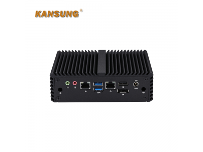 K30912S - 2 x 2.5G LAN 3 M.2 Whiskey Lake 4305U Fanless Mini PC
