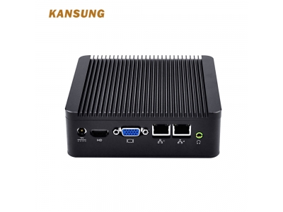 K190S - Dual Ethernets Fanless Mini PC with J1900 CPU